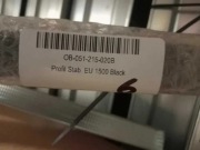 Profil Stab EU 1500 Black do kabiny prysznicowej Walk-in