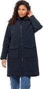 Jack Wolfskin White Frost parka płaszcz damski granat r. M