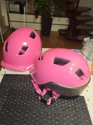 Kask Btwin dziecięcy na deskorolkę rower i hulajnoge.  2 szt.