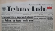 Trybuna Ludu z dnia 18 grudnia 1981 - pierwsze dni stanu wojennego