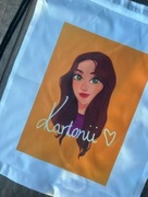 Worek sportowy genzie biały white dla dzieci kolorowy