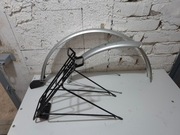 Błotniki rower 26" Trekking Miasto szer. 55mm Stal + Bagażnik