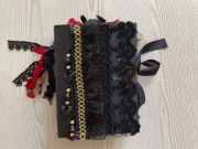 Gotycki junk journal notes, dziennik, pamiętnik