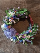 Wianek letni fioletowy