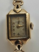 Longines zegarek damski, vintage, pozłacany 10K 