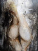 "Figura kobiet" Obraz Nowoczesna 70x50