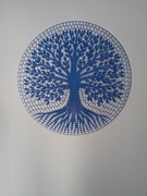 Mandala drzewko szczęścia /życia 