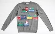 SWETER H&M 134/140 8-10 LAT ŚWIĘTA