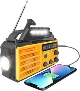 Awaryjne solarne radio, światło, SOS 8000 mAh