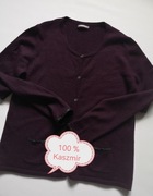Hemisphere 38-40 śliczny kardigan- kaszmir 100%
