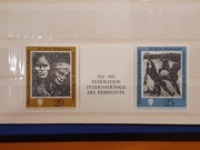 Znaczki DDR 20th Anniv - International Federation 