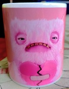 Nowy Kubek Ceramiczny Fuggler Love Fugg Love smieszny prezent walentynki