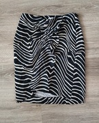 Spódnica mini z falbaną Mango r. M