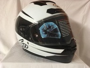 Kask Motocyklowy Integralny 6D Helmets ATS-1 BIAŁY CARBON L (59-60cm)