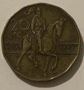 Czechy. 20 koron. 2002.