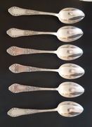 HEFRA ŁYŻKI KOMPLET 6 SZTUK ROMAŃSKI PLATER