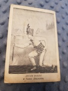 Antek Dybiec w tańcu zbójnickim pocztówka lata 50 karta pocztowa nr 1019