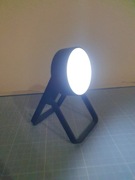 Lampka projektor LED turystyczna biurkowa na 3 baterie AAA czarna 