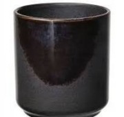 Ikea Snokrabba Kubek ciemnobrązowy 290 ml Kamionka