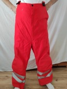 spodnie robocze z nakolannikami  i odblaskami r. 54 100% bawełna bez szelek