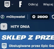 Fortnite 1000 V-dolców Gift Podarunek V-bucks Przedmiot Ze Sklepu