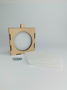 Filtr wstępny do obudowy lasera / odciągu – Ø 75 mm + 4x włóknina