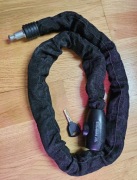 Masywny łańcuch zapięcie rowerowe / motocyklowe Walfort + 2 klucze