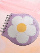 notes notesik 80 kartek w linie pluszowa okładka