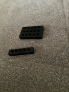 LEGO Belka 1x6 3894 389426 czarna - 2 szt.