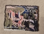 Magnes na lodówkę drewniany Zamek CZOCHA.