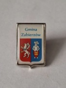 Herb gmina Zabierzów przypinka pin wpinka odznaka