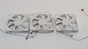 Wentylatory Fander 120x120mm FX120-B, białe - 3 sztuki RETRO