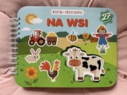 Książka dla dzieci Na wsi. Rzepki-przyczepki Okładka twarda Jul Łyskawa