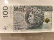 Banknot 100 zł 2018 (HL0006000) UNC - Idealny Stan Prosto z Bankomatu!!