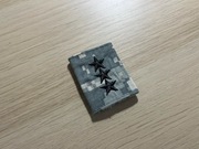 Naszywka - US Army - Gore-Tex Jacket Rank - Lieutenant General (ACU) LTG