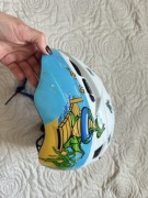 Uvex kid2 46-53 cm kask dziecięcy krokodyl