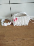 Koszyczek na Boże ciało do sypania kwiatów kwiatków wianek wianuszek opaska