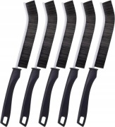 szczoteczka do czyszczenia fug, narożników, szczelin 5szt