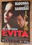 EVITA Antonio Banderas - oryginalny plakat filmowy