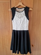 Sukienka wyjściowa mini koronka idealna na różne okazje