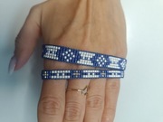 Zestaw dwóch bransoletek handmade boho