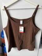 Nowy brązowy TOP - Tesco rozmiar L