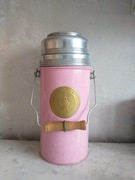 Zabytek lata PRL duży stary chiński termos szklany