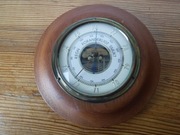 Stary antyczny drewniany barometr ZOBACZ 