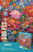 12+ PUZZLE FLOWERS 500 PCS.