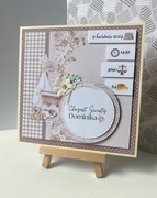 Kartka na Chrzest Święty, personalizowana.