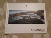 2016 Porsche 911 Carrera Prospekt niemiecki 54 strony twarda okładka DE/WW