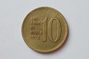Korea 10 won 1972r.