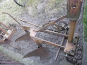 Pług 2 skibowy starego typu