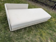 Wersalka rogówka biała ładna tapczan kanapa 190x80 cm